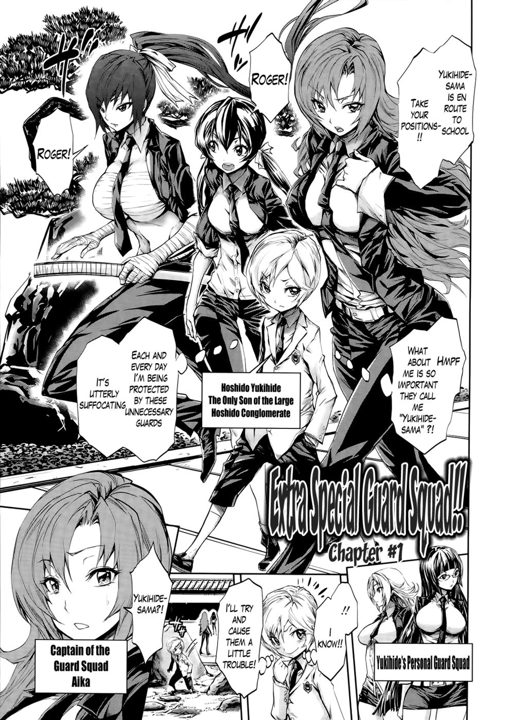 Hentai Manga Comic-Harem Butai wa Boku wo Shaburi Tsukusu-Chapter 1-3